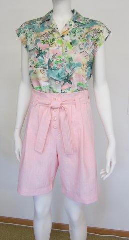 Kurs Bluse zur Bermudas